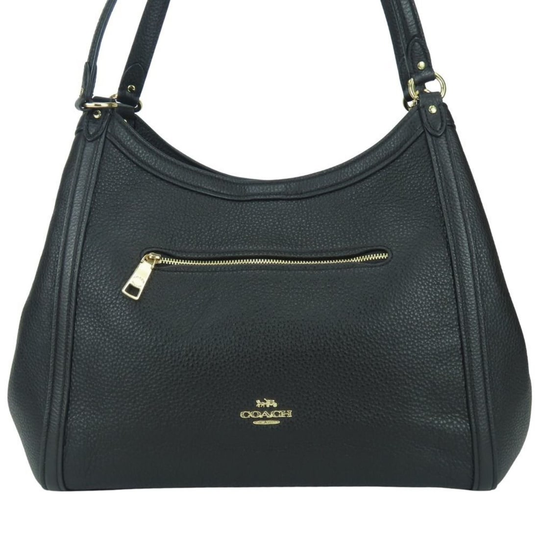 Coach Tote Bag C6231 Leather Black Gold Hardware Women's COACH: --- Catalog ---Category: SizeSize (HxWxD): 24cm x 37cm x 14cm / 9.44'' x 14.56'' x 5.51''Category: DesignType: Tote bagColor: BlackGender: WomenMaterial: Leather Hardware Color: GoldCategory: GeneralB