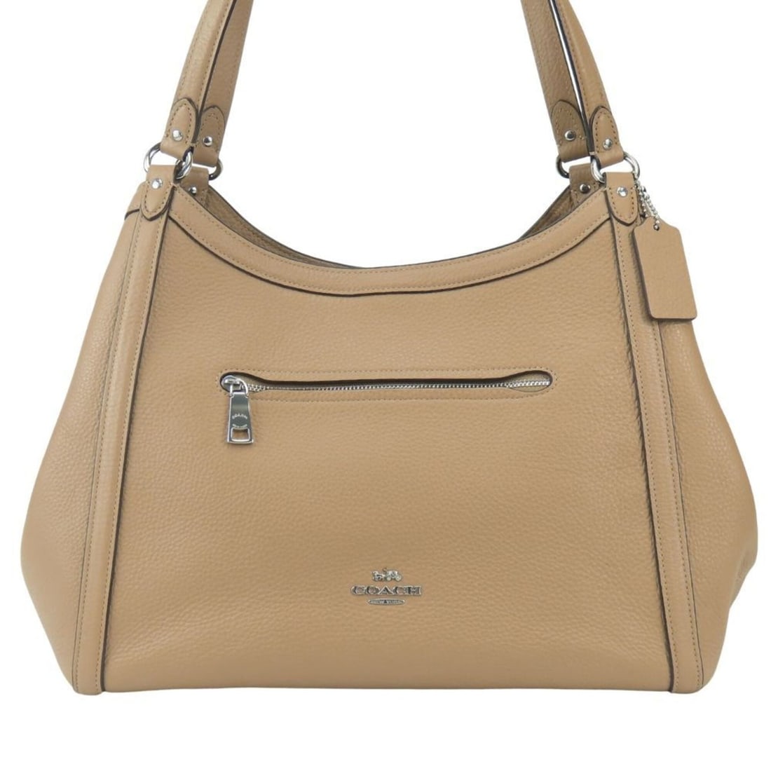 Coach Tote Bag C6231 Leather Beige Hardware Women's COACH (1 of 20)