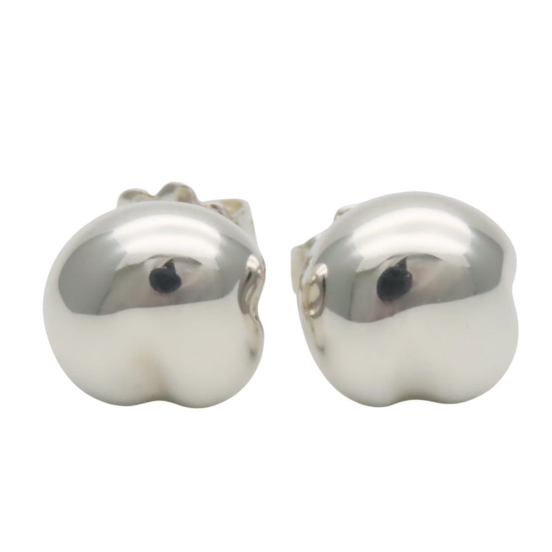 Tiffany & Co. Nugget Earrings, Sterling Silver 925, Elsa Peretti, Women's.: --- Catalog ---Category: SizeSize (HxWxD): 8.80mm x 8.80mm / 0.35'' x 0.35''Category: DesignType: Stud earringsColor: SilverGender: WomenMaterial: Silver 925Category: GeneralBrand: Tiffany--- Item Lis