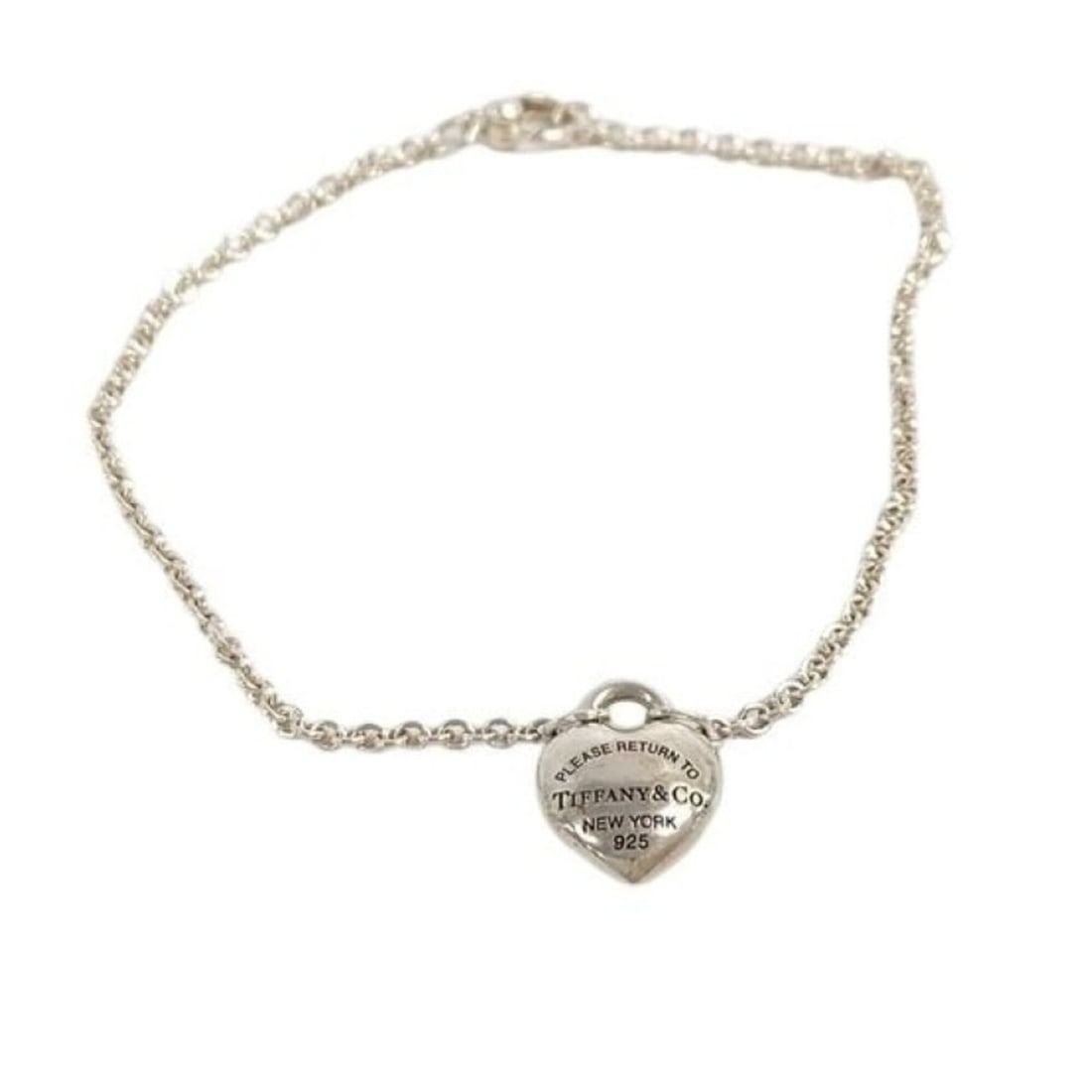 Tiffany & Co. Return to Full Heart Bracelet, Sterling Silver (SV925), Women's (1 of 10)