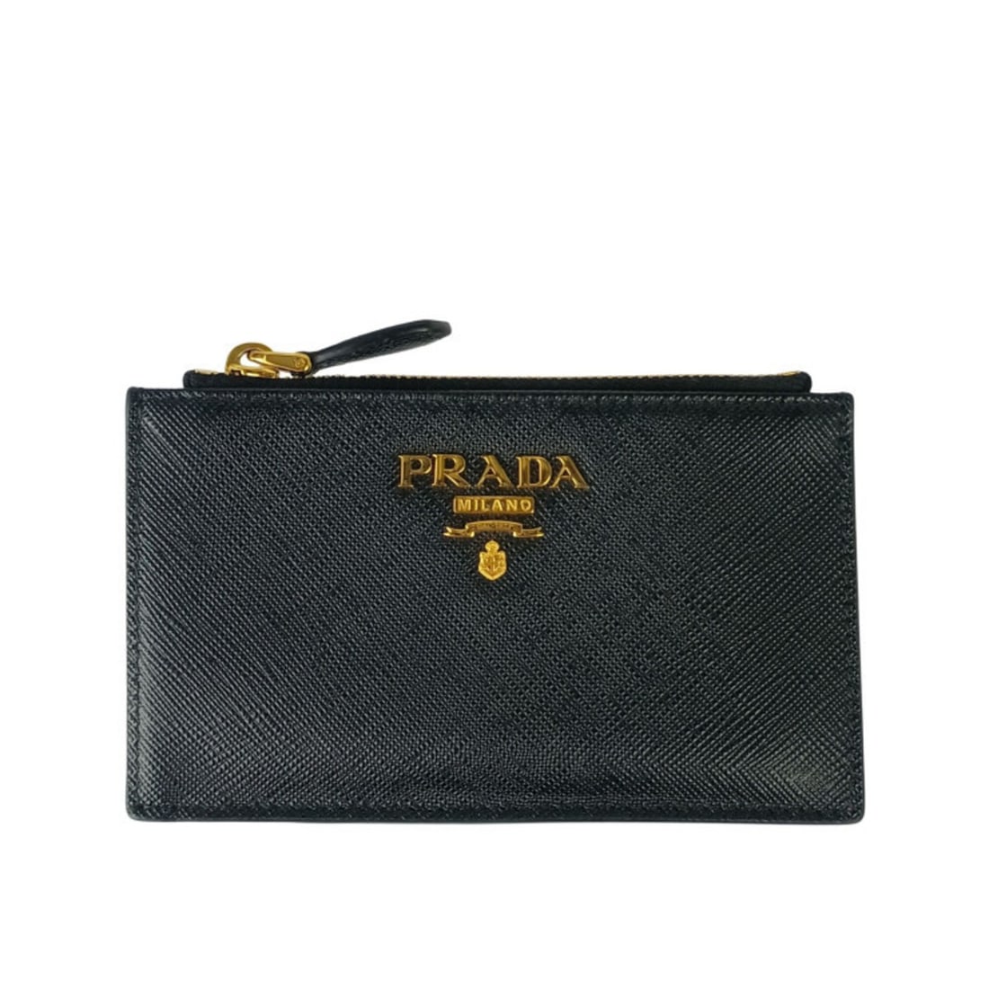 PRADA Prada Wallet/Coin Case 1MC086 NERO+IBISC SAFFIANO MULTIC Saffiano Leather Men's/Women's (1 of 12)
