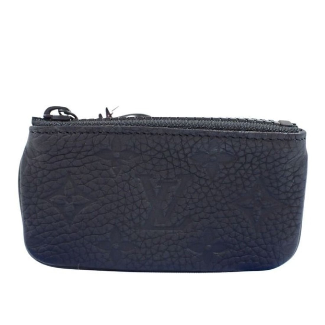 LOUIS VUITTON Louis Vuitton Wallet/Coin Case Pochette Clé Virgil Abloh M67452 Black Taurillon: --- Catalog ---Category: SizeSize (HxWxD): 7cm x 12.5cm / 2.75'' x 4.92''Category: DesignType: Coin purse/coin caseColor: BlackGender: MenMaterial: Leather Leather/Fur Type: Taurillon leatherCategory: