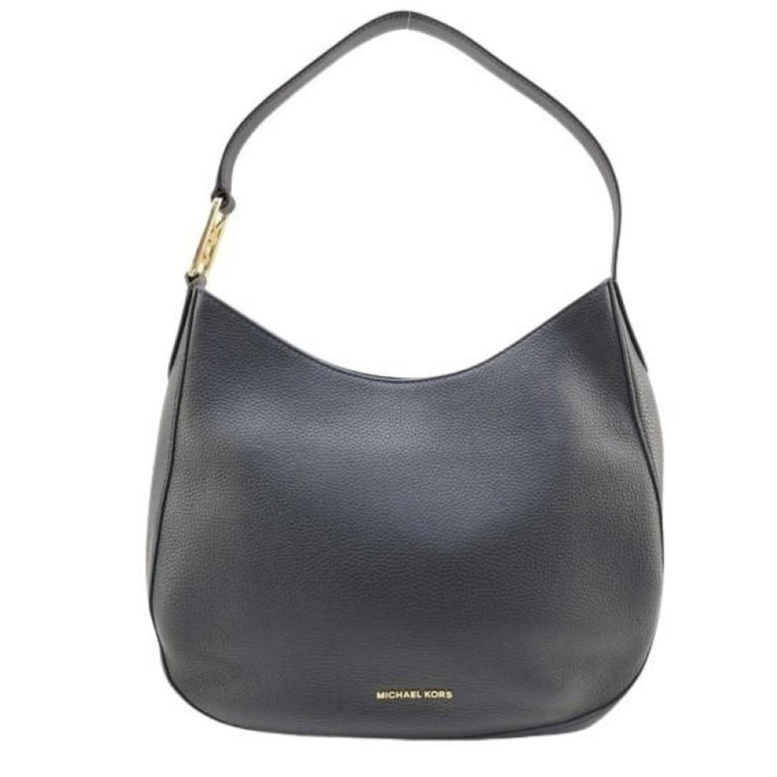 MICHAEL KORS Kensington Hobo Bag, Black Leather, for Women: --- Catalog ---Category: SizeSize (HxWxD): 23cm x 31.5cm x 9cm / 9.05'' x 12.4'' x 3.54''Category: DesignType: Shoulder bagColor: BlackGender: WomenMaterial: Leather Category: GeneralBrand: Michael Ko