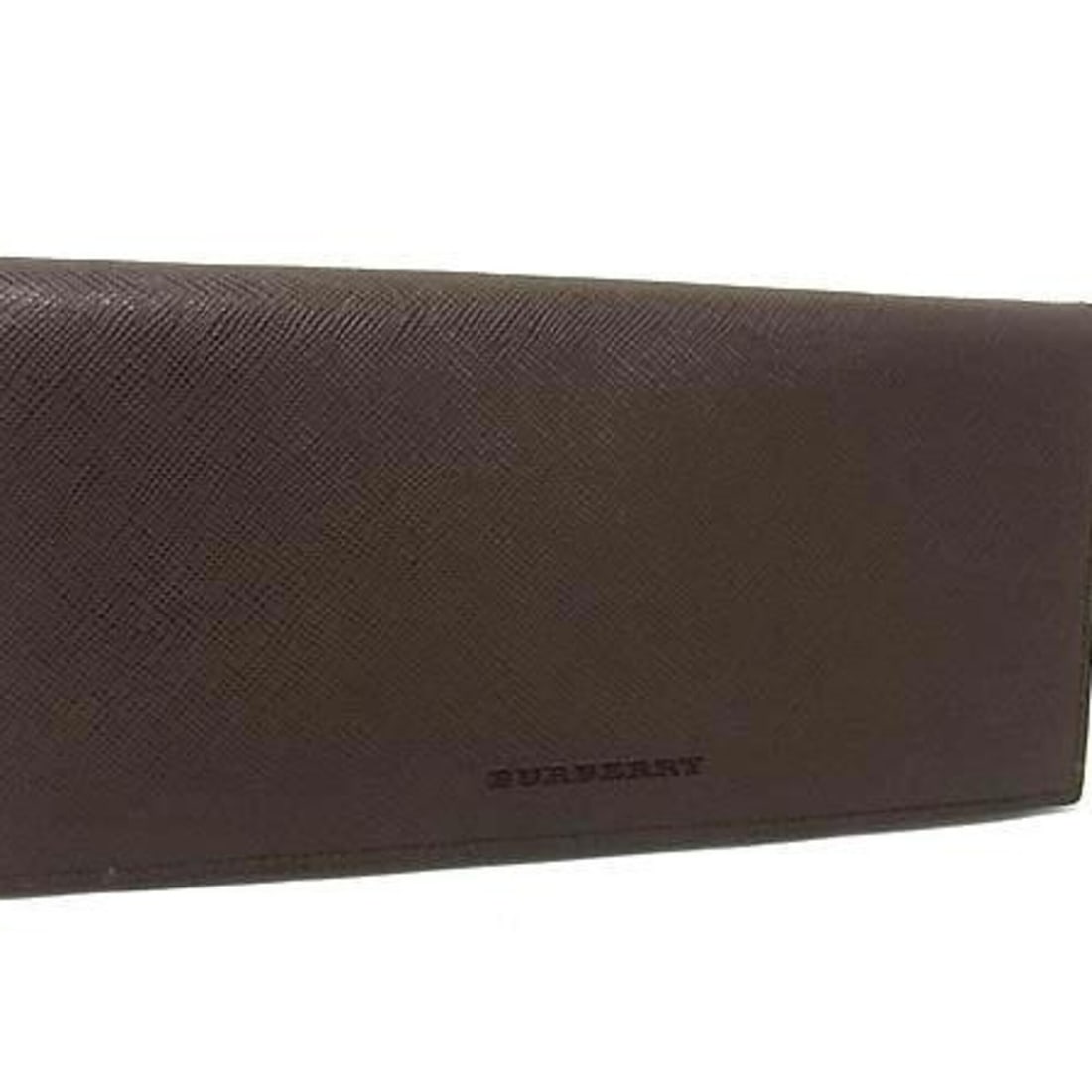 BURBERRY men's bifold wallet in dark brown leather with Nova Check pattern.: --- Catalog ---Category: SizeSize (HxWxD): 9.5cm x 19cm x 1.5cm / 3.74'' x 7.48'' x 0.59''Category: DesignType: Long wallet (bi-fold)Color: Dark brownGender: Men,WomenMaterial: Leather Category: Gener