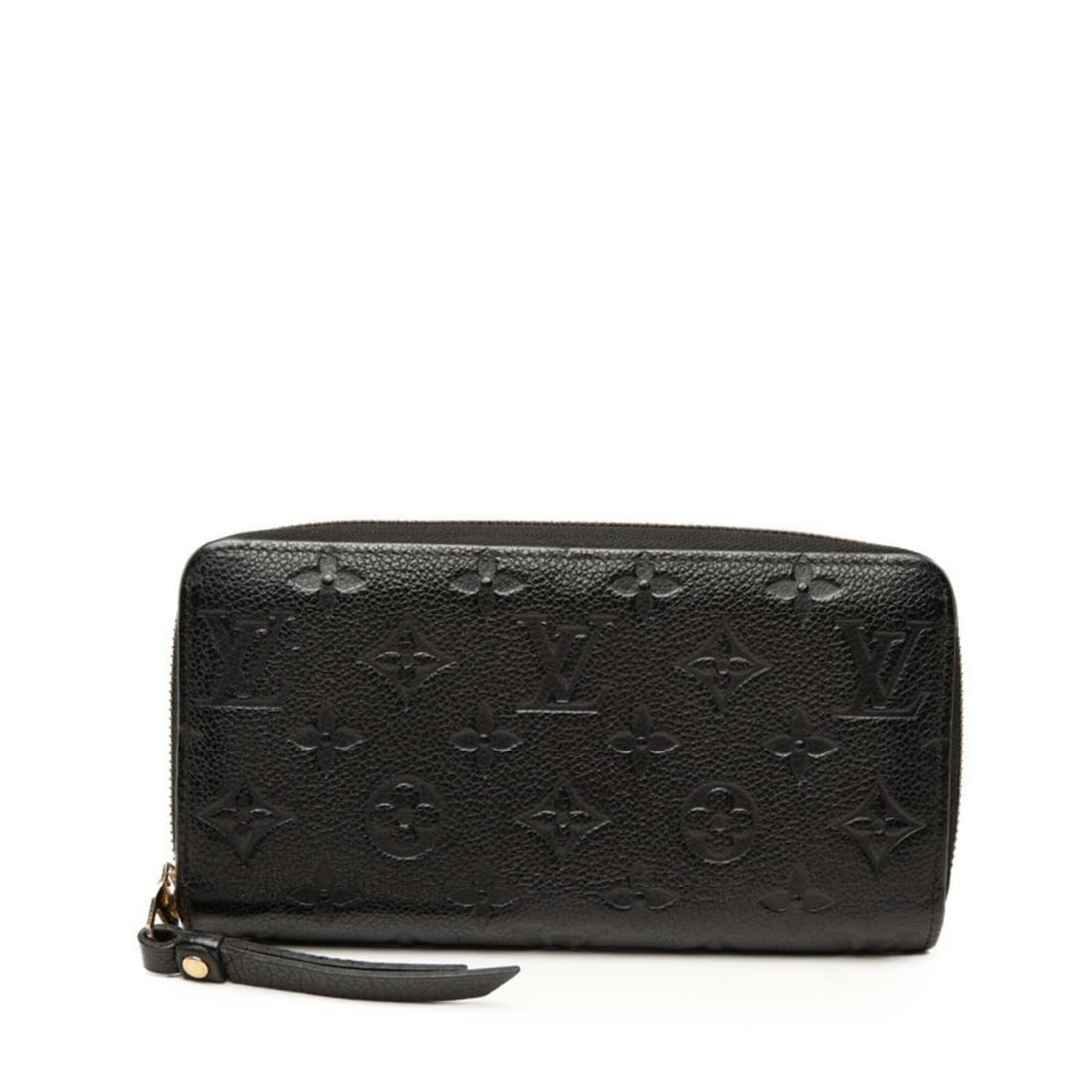 Louis Vuitton Monogram Empreinte Zippy Wallet Long M61864 Noir Black Leather Women's LOUIS VUITTON (1 of 19)