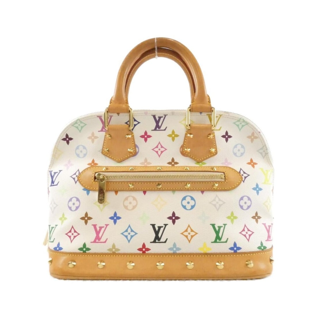 Louis Vuitton Multicolor Alma PM M92647 Handbag: --- Catalog ---Category: SizeSize (HxWxD): 24cm x 32cm x 17cm / 9.44'' x 12.59'' x 6.69''Category: DesignType: HandbagColor: Multi-color, WhiteGender: WomenMaterial: Coated canvas Category:
