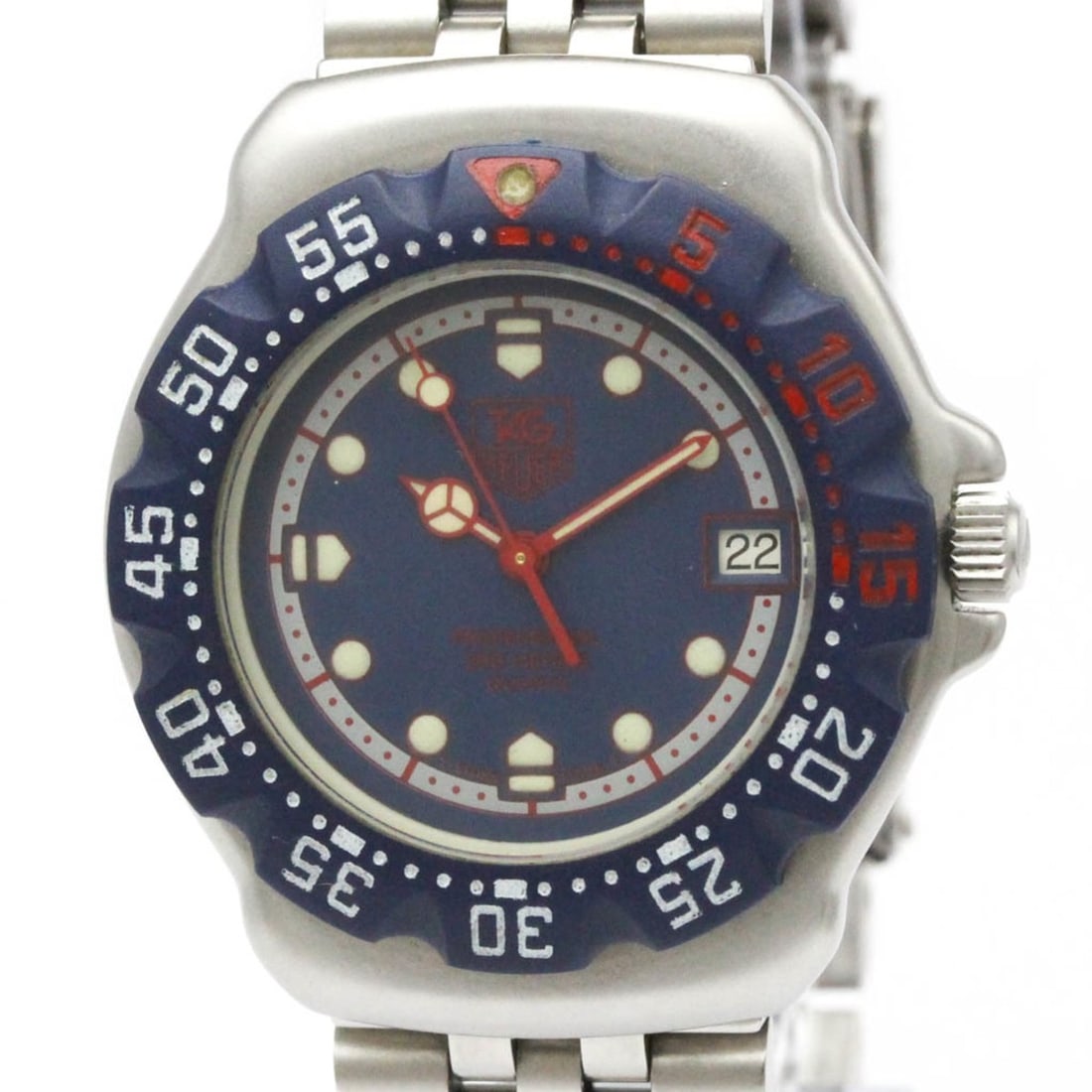 TAG HEUER Formula 1 Stainless Steel Quartz Mens Watch 370.513 (1 of 8)