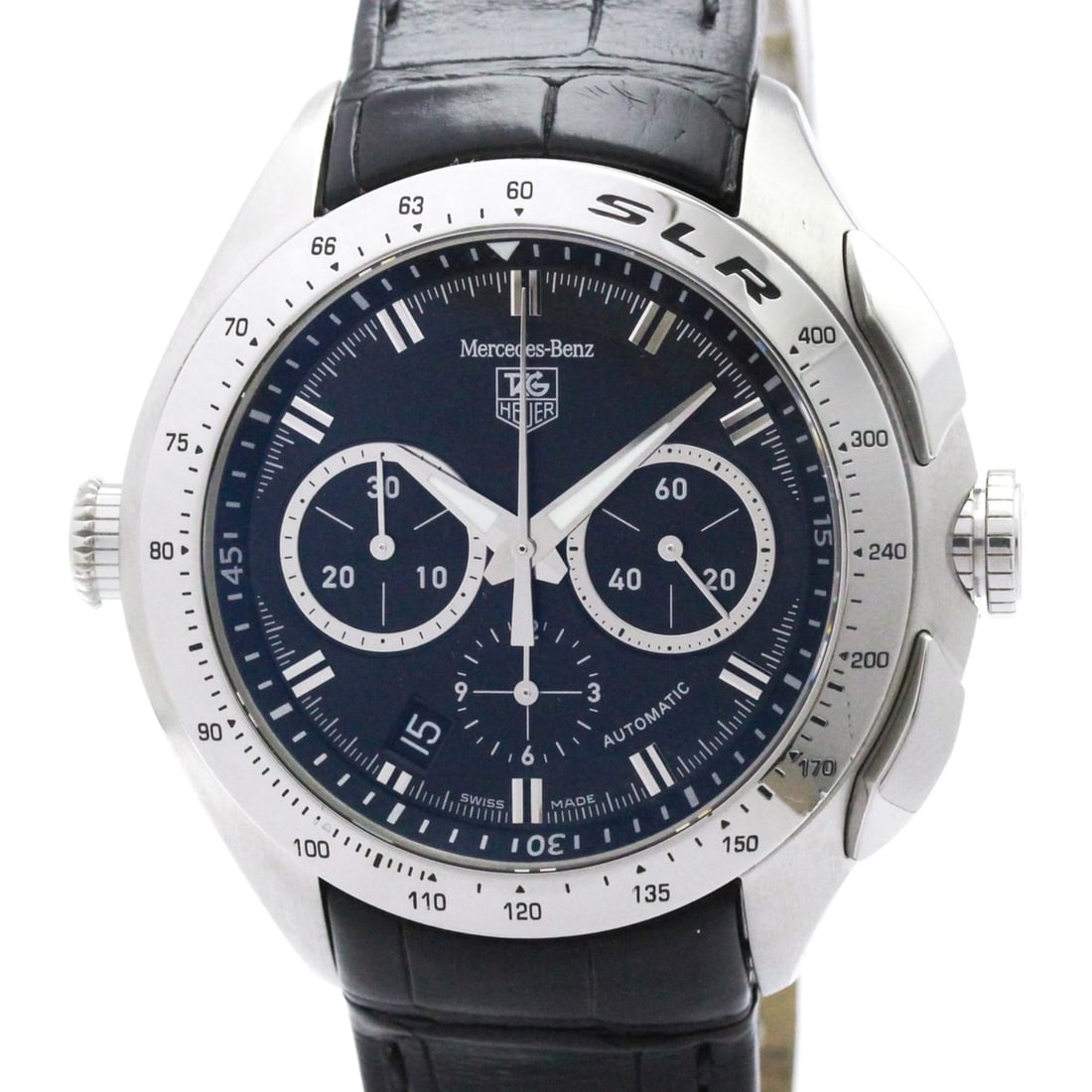 TAG HEUER Mercedes Benz SLR Chronograph Limited Watch CAG2110 Polished (1 of 10)