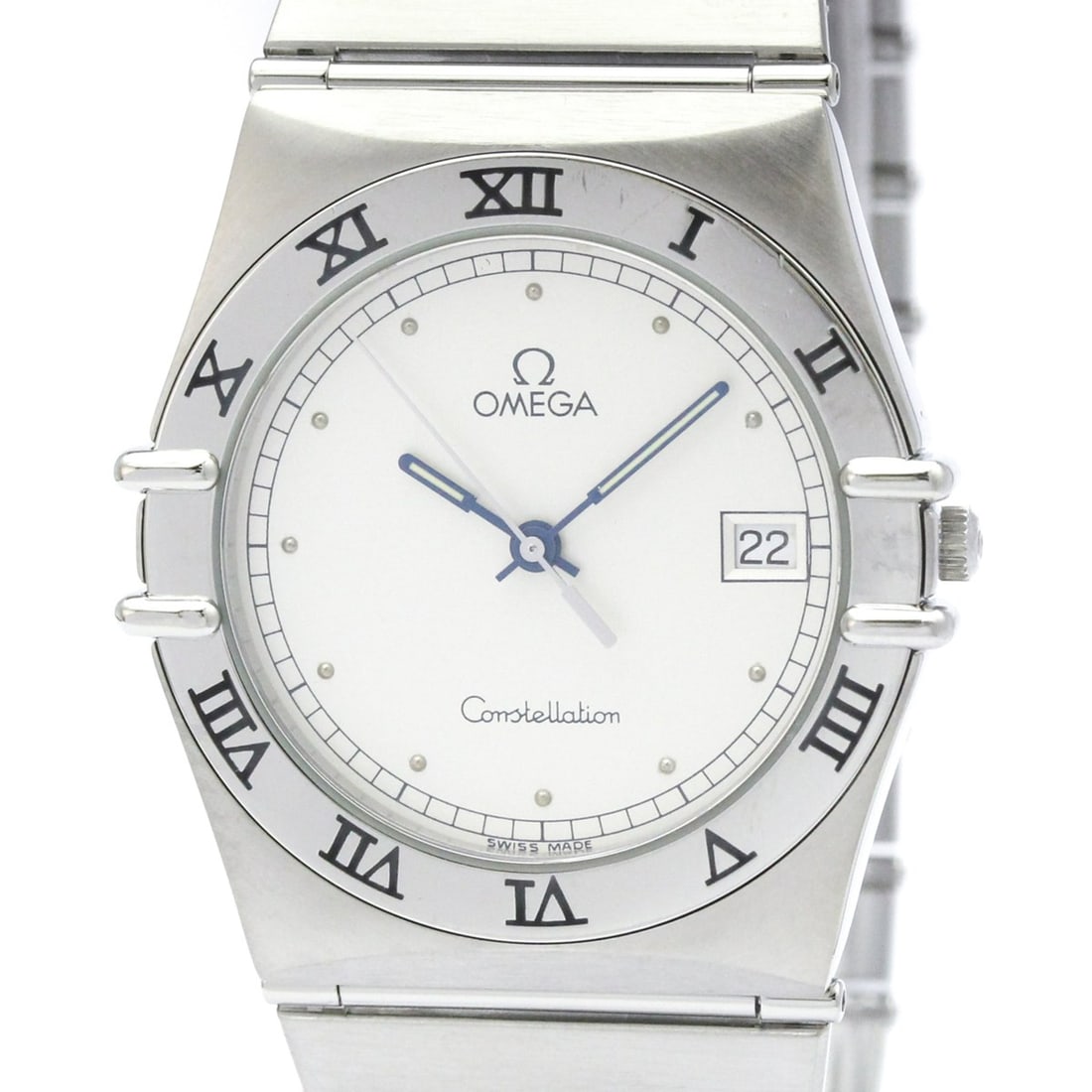 OMEGA Constellation Stainless Steel Quartz Mens Watch 396.1070 Polished: --- Catalog ---Category: SizeCase Diameter: 33mm / 1.3''Category: DesignType: WristwatchStyle: Dress/FormalGender: MenColor (Dial): SilverMaterial (Band): Stainless steelMaterial (Case): Stainless ste