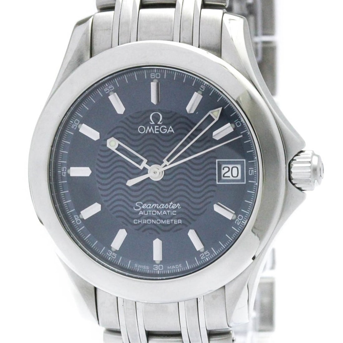 OMEGA Seamaster 120M Chronometer Automatic Mens Watch 2501.81 Polished: --- Catalog ---Category: SizeCase Diameter: 36mm / 1.42''Category: DesignType: WristwatchStyle: SportGender: MenColor (Dial): BlueMaterial (Band): Stainless steelMaterial (Case): Stainless steelCatego