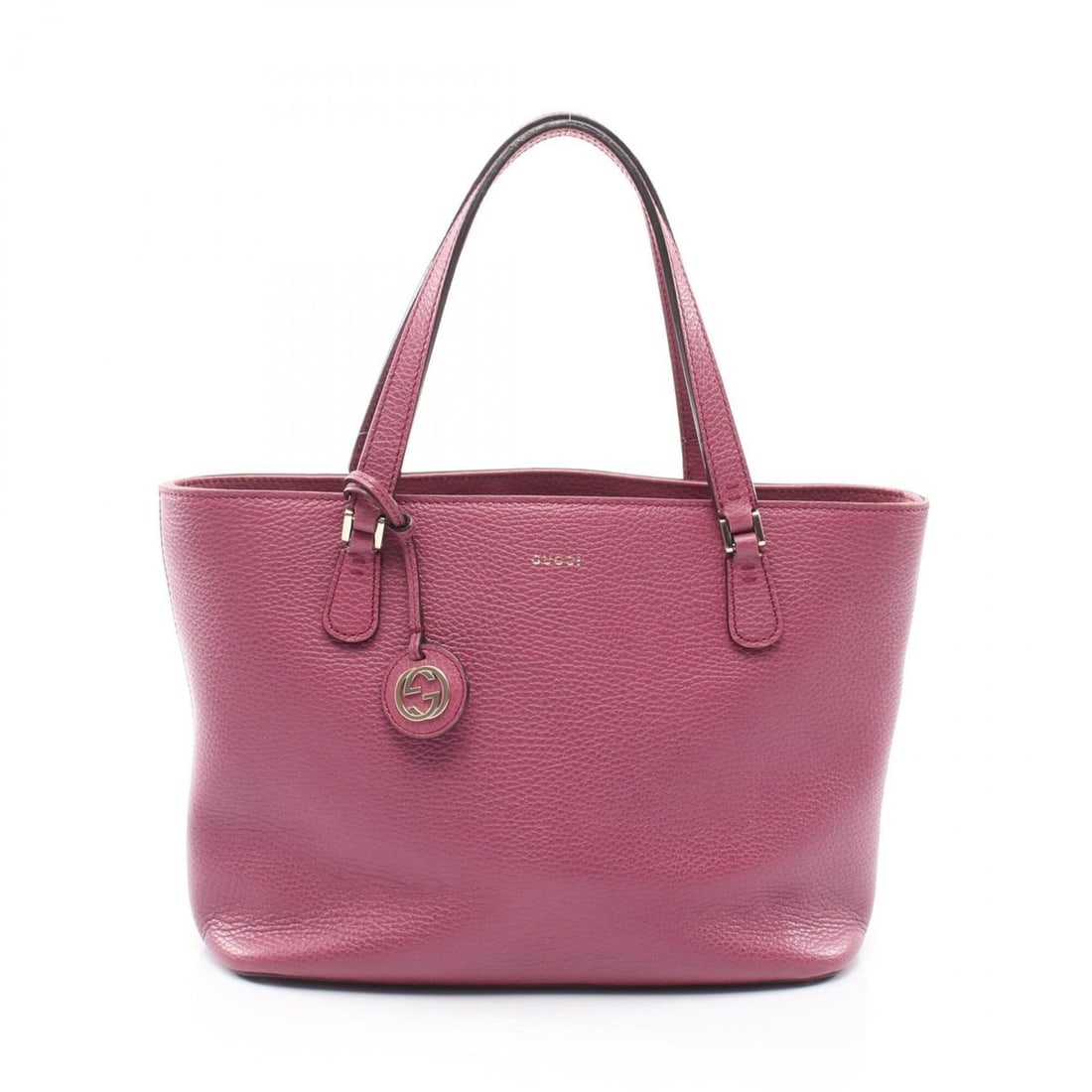 Gucci Interlocking G Tote Bag Handbag Leather Women's Pink 388561: --- Catalog ---Category: SizeSize (HxWxD): 21cm x 28cm x 12.5cm / 8.26'' x 11.02'' x 4.92''Category: DesignType: Handbag, Tote bagColor: PinkGender: WomenMaterial: Leather Category: GeneralMPN: 388561