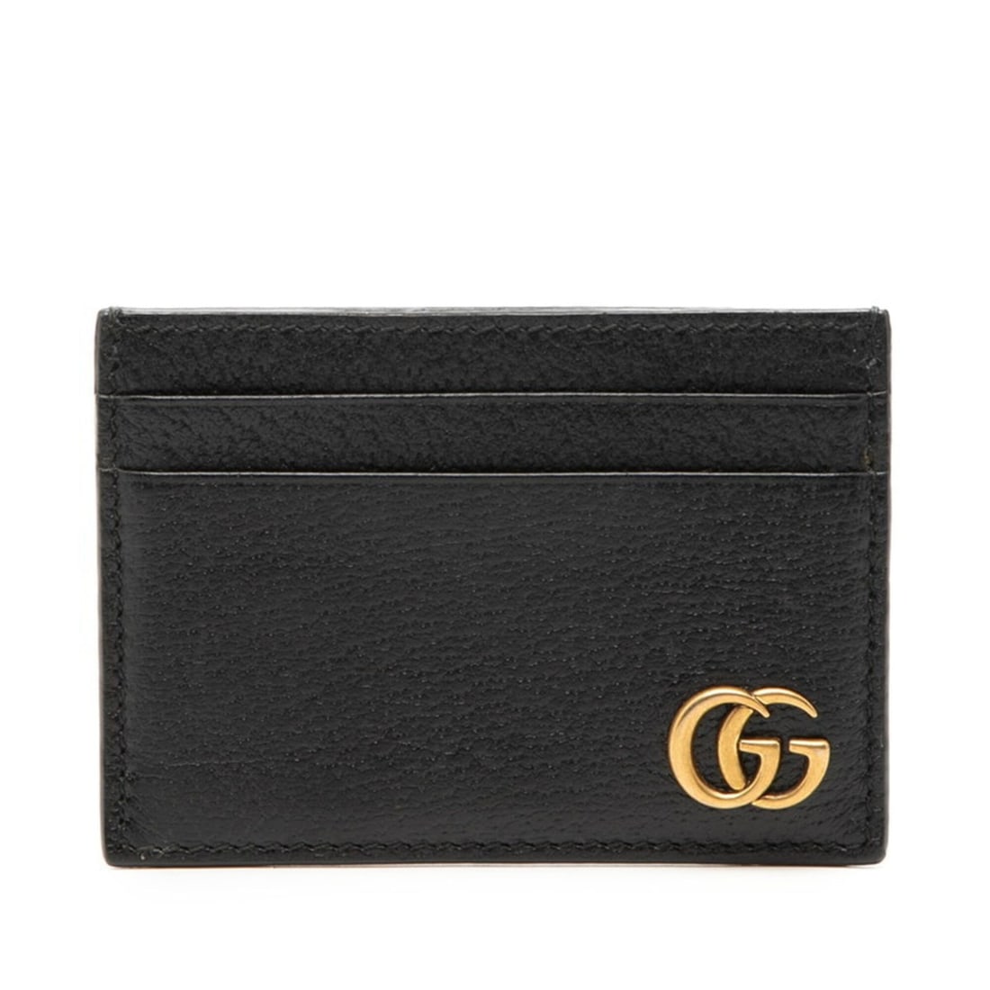 Gucci GG Marmont Pass Case, Business Card Holder/Card Money Clip, 436022, Black Leather, Men's GUCCI: --- Catalog ---Category: DesignType: Card caseColor: BlackGender: MenMaterial: Leather Category: GeneralBrand: GucciCategory: Physical PropertiesSize (HxWxD): 7cm x 10cm x 5mm / 2.75'' x 3.93'' x 0.19