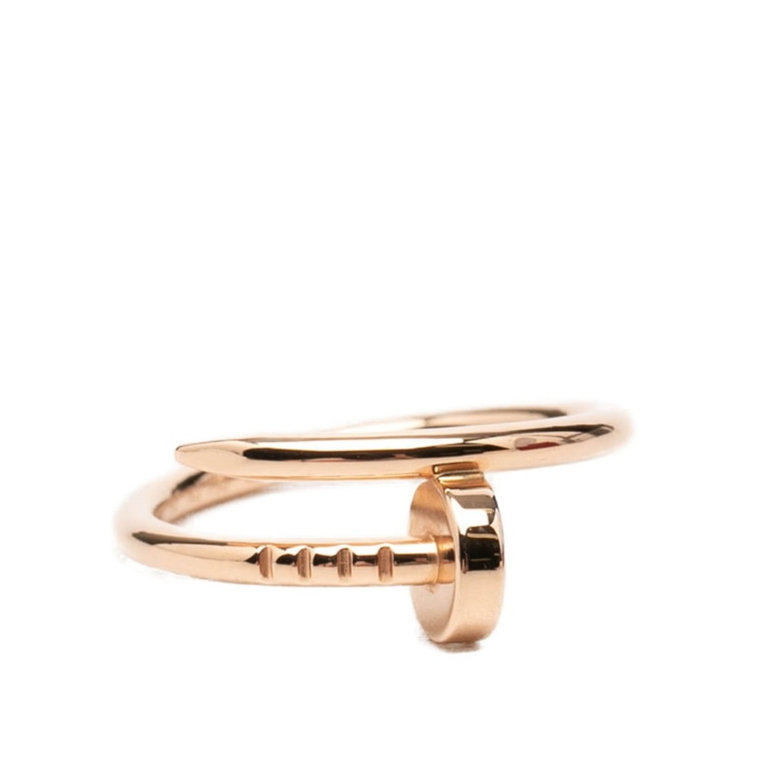 Cartier Juste un Clou Ring, Size #48, 18KPG Pink Gold (Au750), Women's, CARTIER (1 of 10)