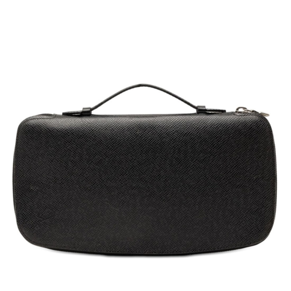 Louis Vuitton Taiga Organizer Atoll Round Zipper Long Wallet M30652 Black Leather Men's LOUIS: --- Catalog ---Category: SizeSize (HxWxD): 14.5cm x 26.5cm x 2cm / 5.7'' x 10.43'' x 0.78''Category: DesignType: Long wallet (bi-fold)Color: BlackGender: MenClosure: OpenMaterial: Leather Category: Ge