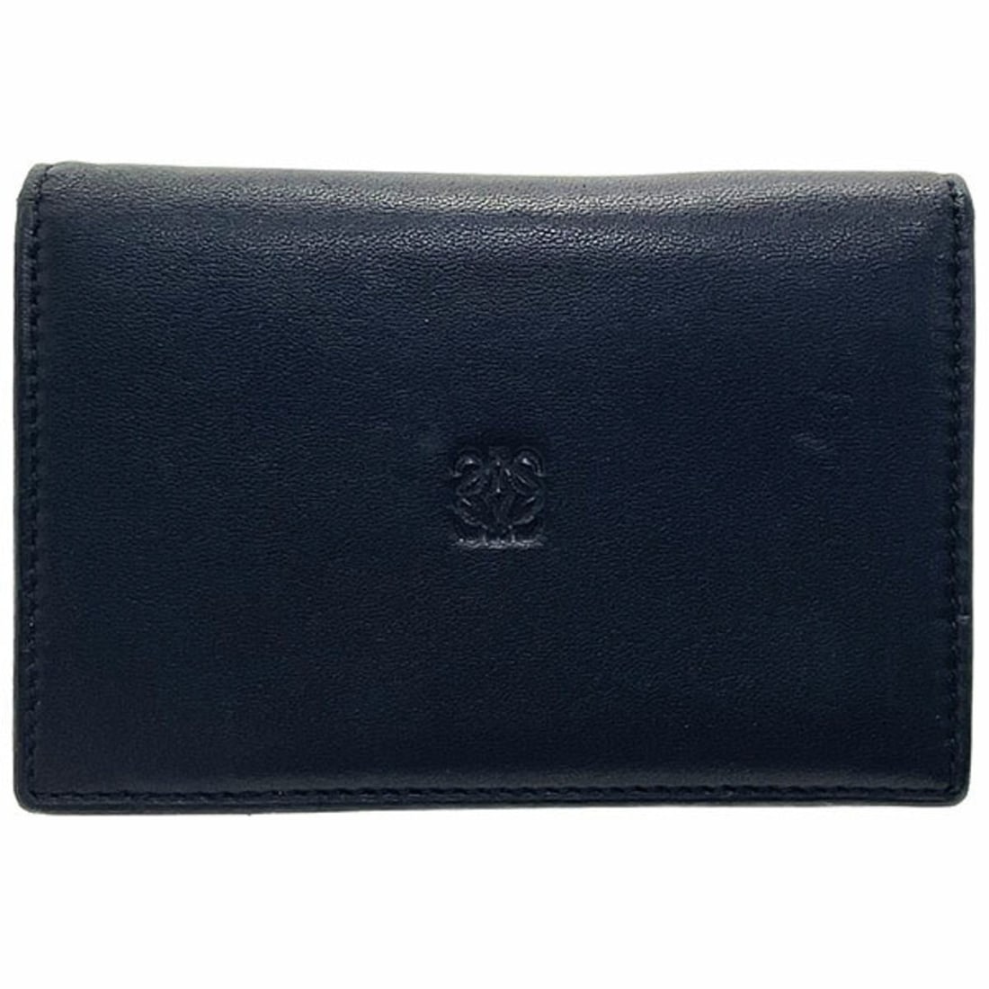 Loewe Anagram Card Case Holder, Nappa Leather, Black, Business Holder TRN-17544: --- Catalog ---Category: DesignType: Card caseColor: BlackGender: MenMaterial: Leather Leather/Fur Type: LambskinCategory: GeneralBrand: LoeweCategory: Physical PropertiesSize (HxWxD): 7cm x 10.8cm x 