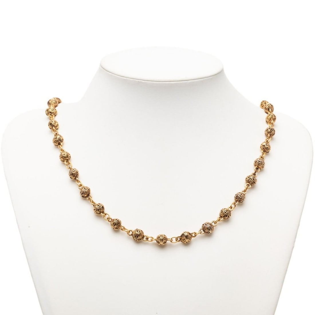 Chanel Vintage Long Necklace, Gold Plated, Women's CHANEL (1 of 5)
