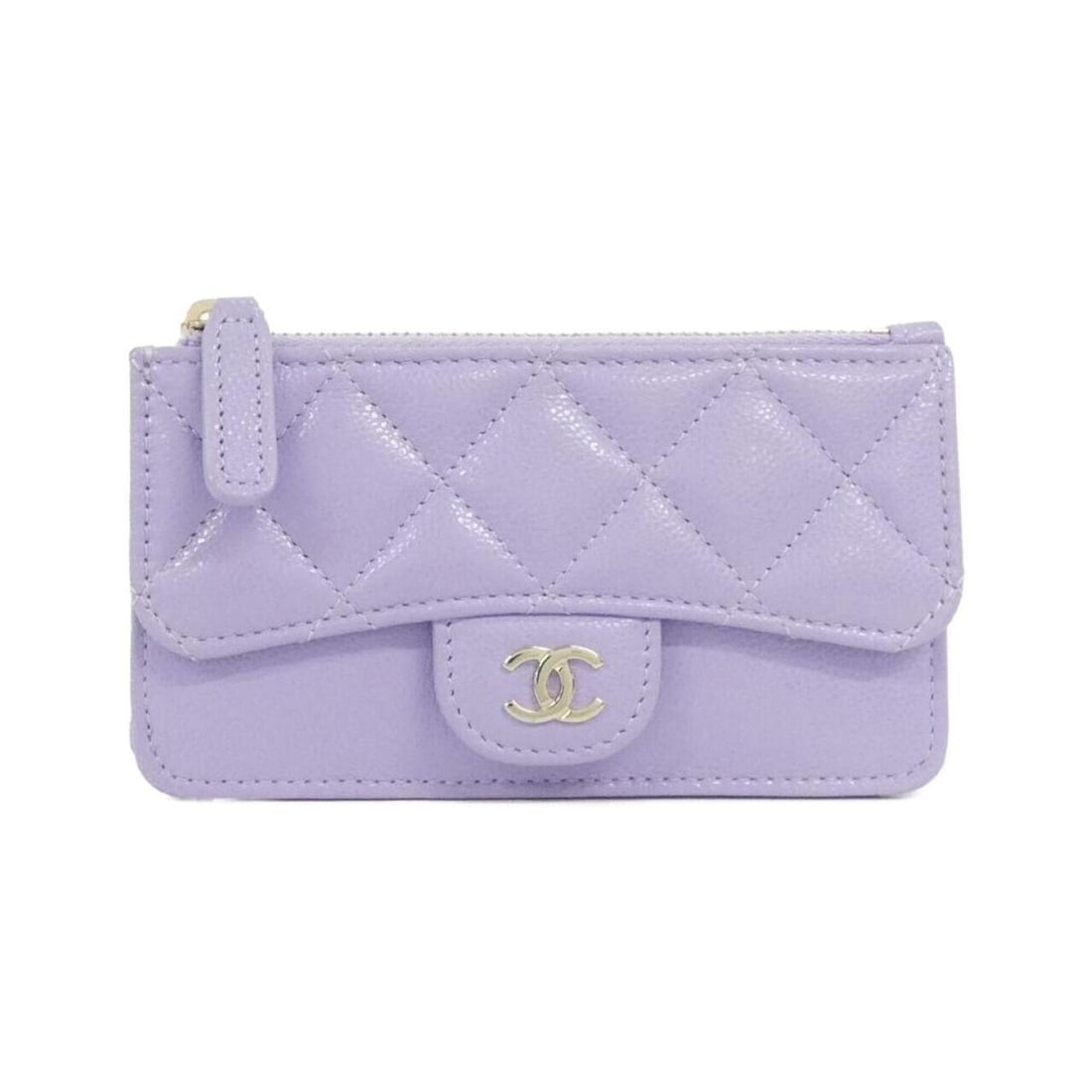 Chanel Timeless Classic Line AP2570 Business Card Holder/Card Case: --- Catalog ---Category: DesignType: Business card caseColor: Light purpleGender: WomenMaterial: Grained Calfskin Category: GeneralBrand: ChanelCategory: Physical PropertiesSize (HxWxD): 7.5cm x 13cm 