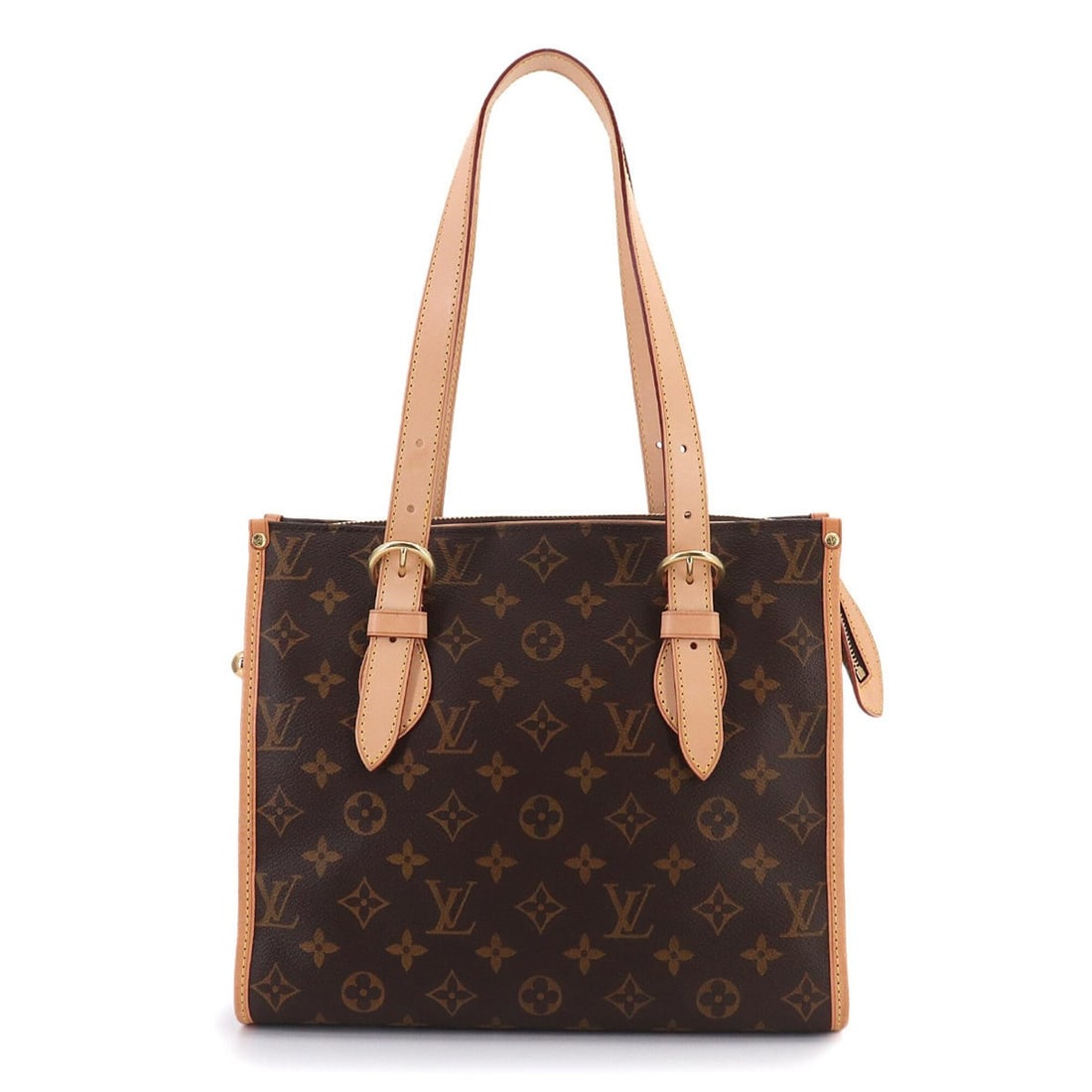 Louis Vuitton Monogram Popincourt Tote Handbag, Brown, M40007, Gold Hardware (1 of 11)