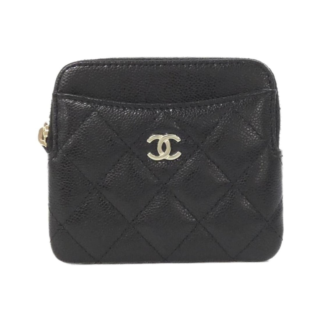 Chanel Timeless Classic Line AP2061 Wallet/Coin Case: --- Catalog ---Category: SizeSize (HxWxD): 10cm x 11cm x 2cm / 3.93'' x 4.33'' x 0.78''Category: DesignType: Coin purse/coin caseColor: BlackGender: WomenMaterial: Grained Calfskin Category: