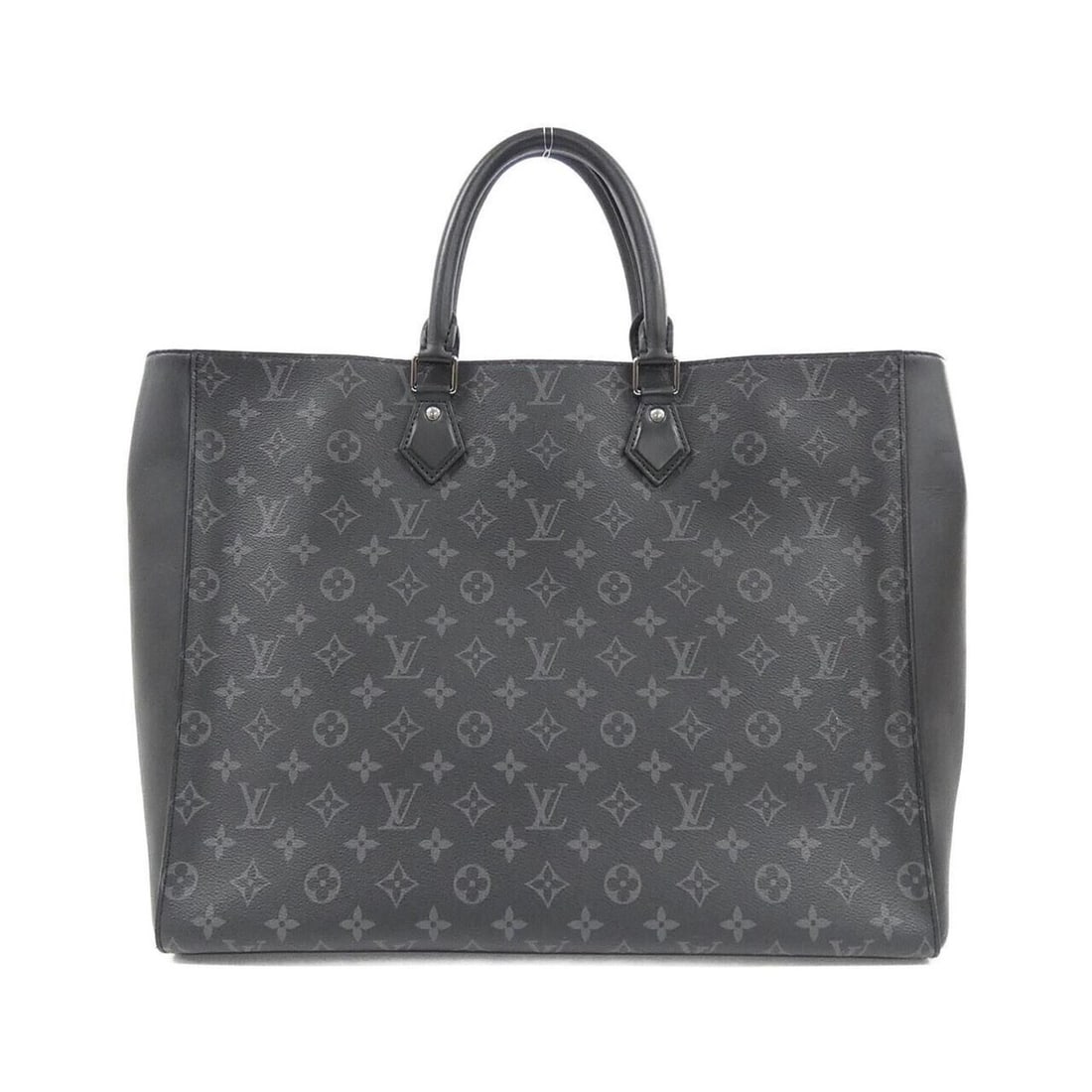 Louis Vuitton Monogram Eclipse Grand Sac M44733 Handbag: --- Catalog ---Category: SizeSize (HxWxD): 34cm x 42cm x 14cm / 13.38'' x 16.53'' x 5.51''Category: DesignType: HandbagColor: BlackGender: MenMaterial: Coated canvas Category: GeneralMPN: