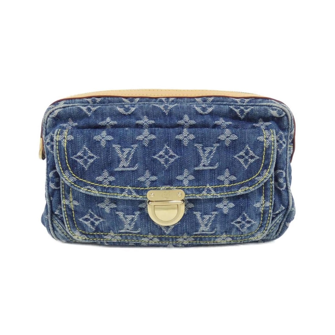 Louis Vuitton Monogram Denim Bumbag M95347 Shoulder Bag: --- Catalog ---Category: SizeWeight: 420g / 14.81oz.Size (HxWxD): 16cm x 25cm x 7cm / 6.29'' x 9.84'' x 2.75''Strap Length: 60cm - 78cm / 23.62'' - 30.7''Category: DesignType: Shoulder bagColor: