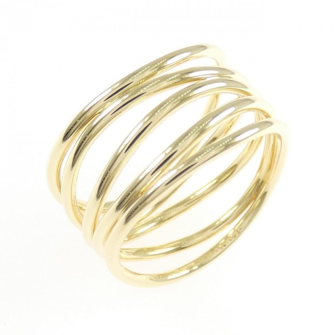 Tiffany & Co. 750YG Ring: --- Catalog ---Category: SizeWidth: 9.8mm / 0.39''Weight: 4.9g / 0.17oz.JP Size: 11US Size: 6Category: DesignType: Band ringGender: WomenMaterial: Yellow gold (18K)Category: GeneralBrand: Tiffany---