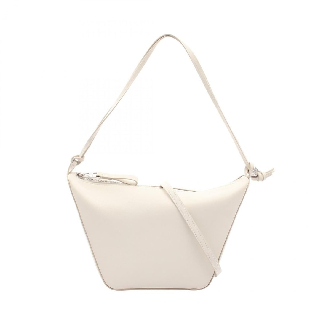 Loewe Hammock Hobo Bag Mini 2-Way Shoulder Handbag Leather Women's White A538G13X01: --- Catalog ---Category: SizeSize (HxWxD): 16cm x 15cm x 10cm / 6.29'' x 5.9'' x 3.93''Category: DesignType: Handbag, Shoulder bagColor: WhiteGender: WomenMaterial: Leather Category: GeneralMPN: