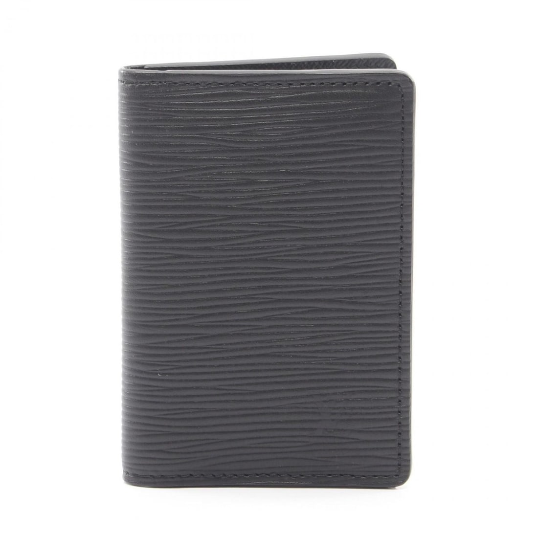 Louis Vuitton Organizer de Poche Epi Leather Card Case/Business Holder - Men's Accessory Black: --- Catalog ---Category: DesignType: Card caseColor: BlackGender: MenMaterial: Leather Category: GeneralMPN: M60642Brand: Louis VuittonCategory: Physical PropertiesSize (HxWxD): 11cm x 7.5cm x 1cm /