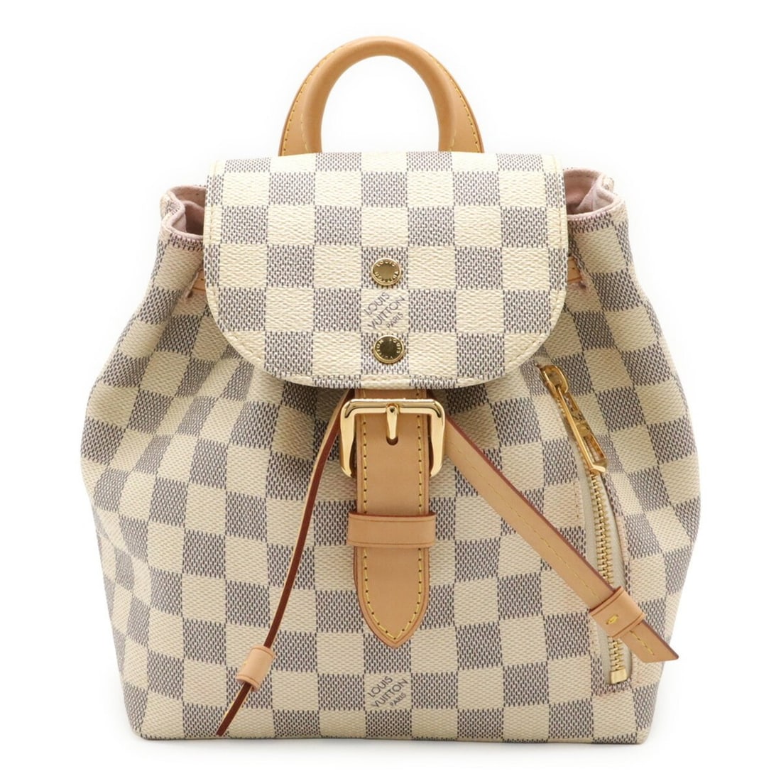 LOUIS VUITTON Damier Azur Speron BB Backpack, Mini Shoulder Bag N44026 (1 of 9)
