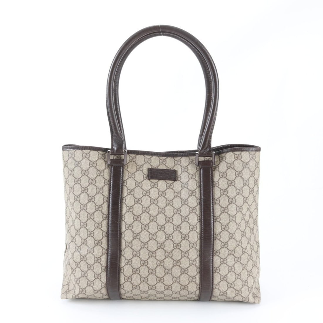 Gucci GG Supreme 114288 Leather Tote Bag Handbag Shoulder for Men: --- Catalog ---Category: SizeSize (HxWxD): 31cm x 39cm x 14cm / 12.2'' x 15.35'' x 5.51''Category: DesignType: Handbag, Shoulder bag, Tote bagColor: Beige, BrownGender: MenMaterial: Leather , Coated