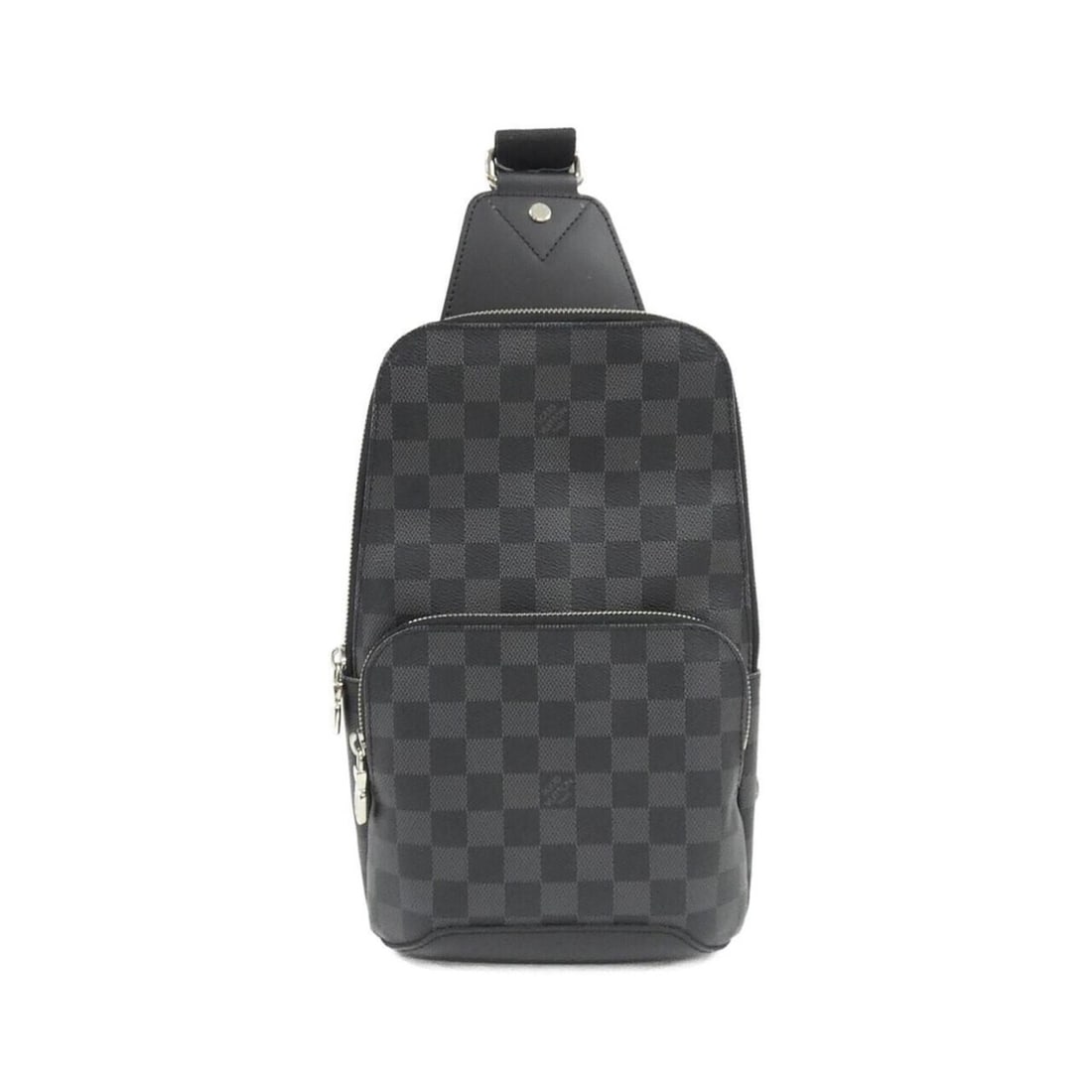 Louis Vuitton Damier Graphite Avenue Sling Bag N41719 Shoulder: --- Catalog ---Category: SizeWeight: 530g / 1.16lb.Size (HxWxD): 31cm x 20cm x 9cm / 12.2'' x 7.87'' x 3.54''Strap Length: 100cm / 39.36''Category: DesignType: Shoulder bagColor: GraphiteGender: