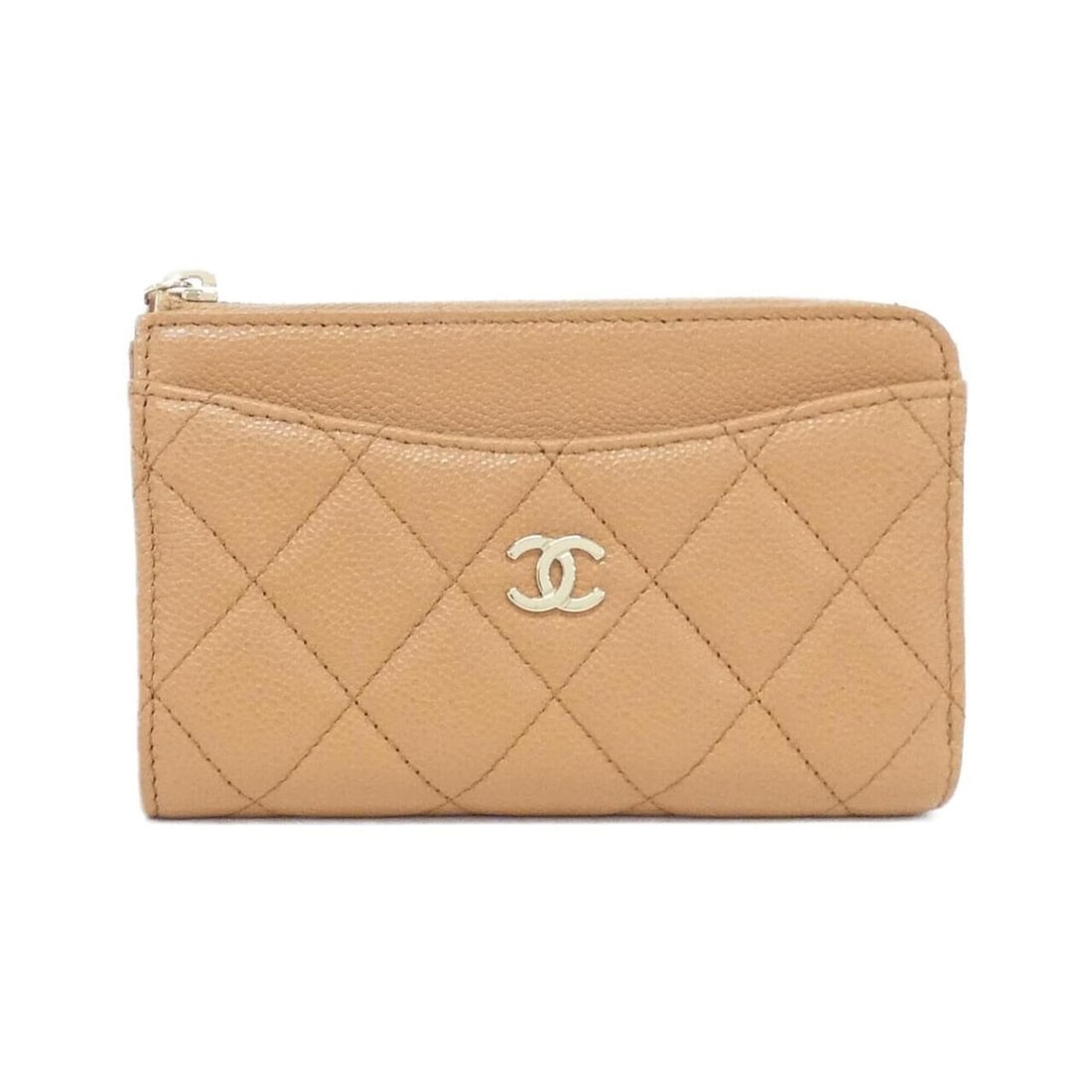 Chanel Timeless Classic Line AP3179 Business Card Holder/Card Case: --- Catalog ---Category: DesignType: Business card caseColor: Dark beigeGender: WomenMaterial: Grained Calfskin Category: GeneralBrand: ChanelCategory: Physical PropertiesSize (HxWxD): 8cm x 13cm x