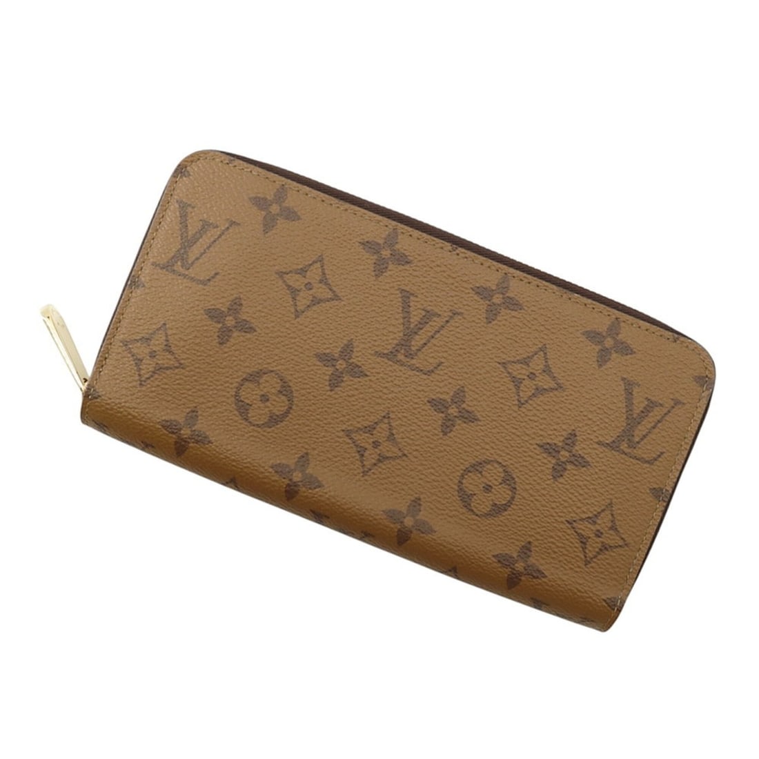 Louis Vuitton Long Wallet Monogram Reverse Zippy M82444 LOUIS VUITTON WALLET (1 of 9)