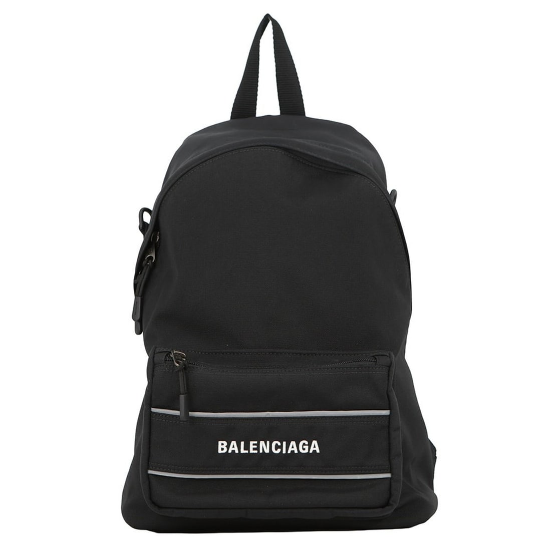 Balenciaga Nylon Backpack 503221 BALENCIAGA 2-way Shoulder Bag Men's Black Handbag (1 of 17)