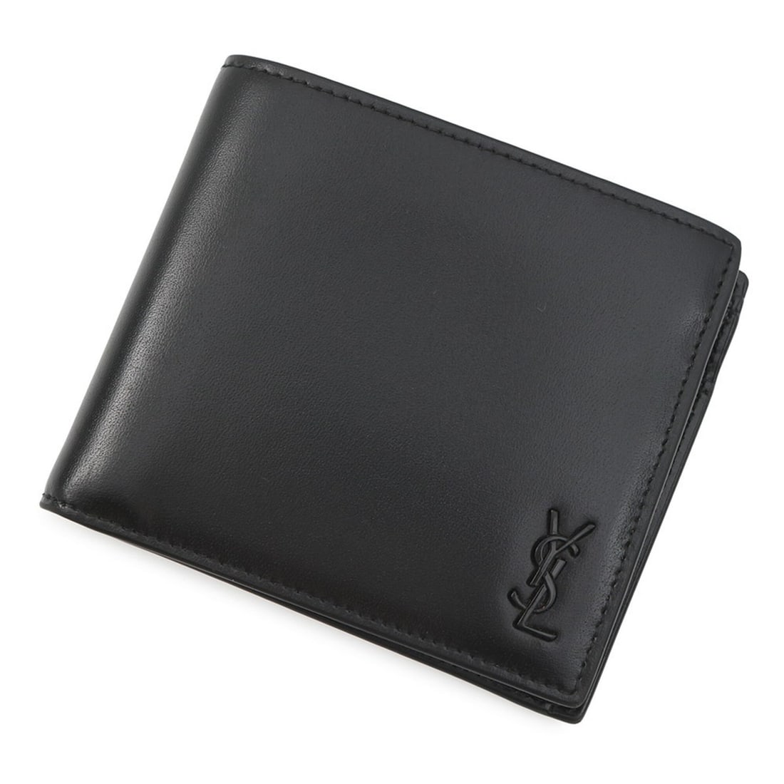 Yves Saint Laurent Saint Laurent Paris Cassandra Bi-fold Wallet with Coin Purse, Leather, SAINT (1 of 11)