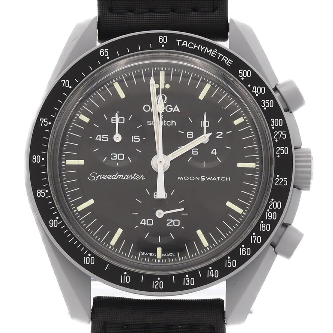 Swatch x Omega Mission to Earth Phase SO33M700 Bioceramic Quartz Watch: --- Catalog ---Category: SizeCase Diameter: 42mm / 1.65''Category: DesignType: WristwatchGender: MenColor (Dial): GrayMaterial (Case): CeramicCategory: GeneralMPN: SO33M700Brand: SwatchCategory: