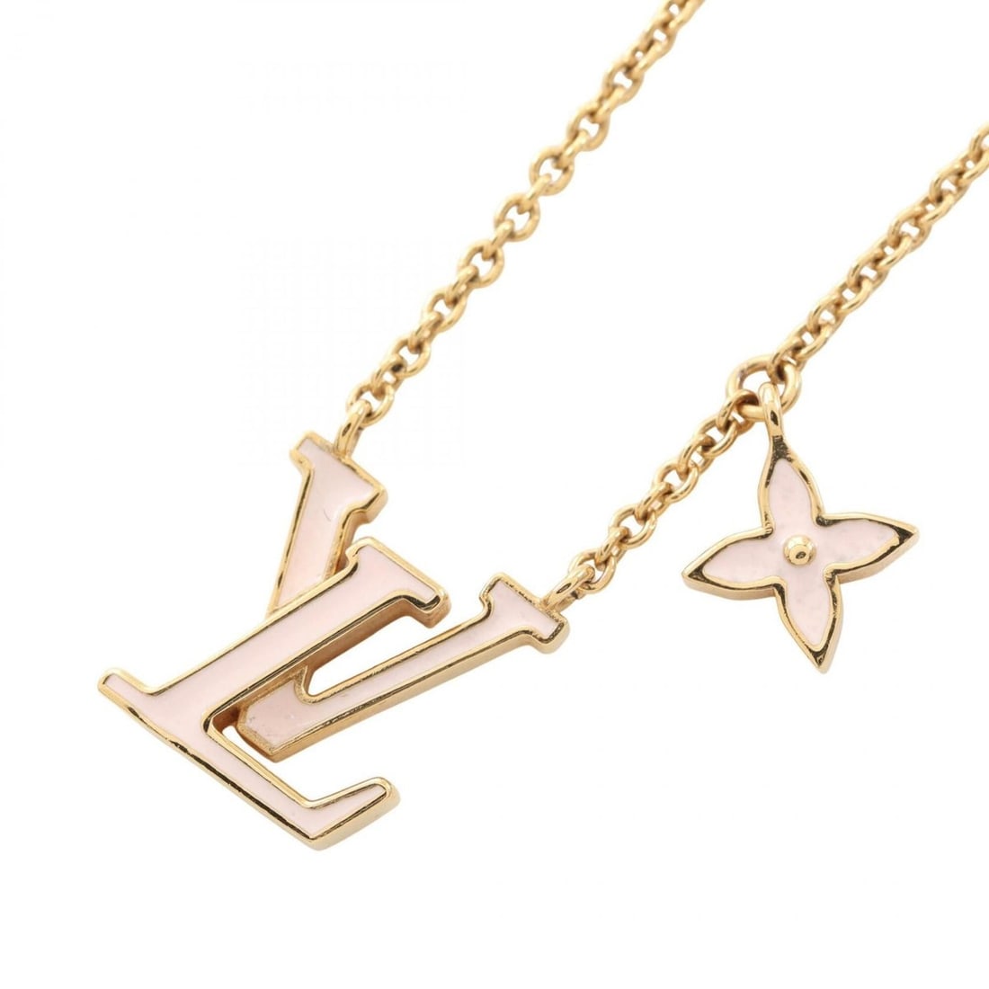 Louis Vuitton LV Iconic Necklace Jewelry GP (Gold Plated) Enamel Women's Gold Tone Pink M01215: --- Catalog ---Category: SizeNeck Circumference: 40 cm - 45.5 cm / 15.74'' - 17.91''Category: DesignColor: Gold, PinkGender: WomenMaterial: Enamel, Gold platingNecklace Type: NecklaceCategory: General