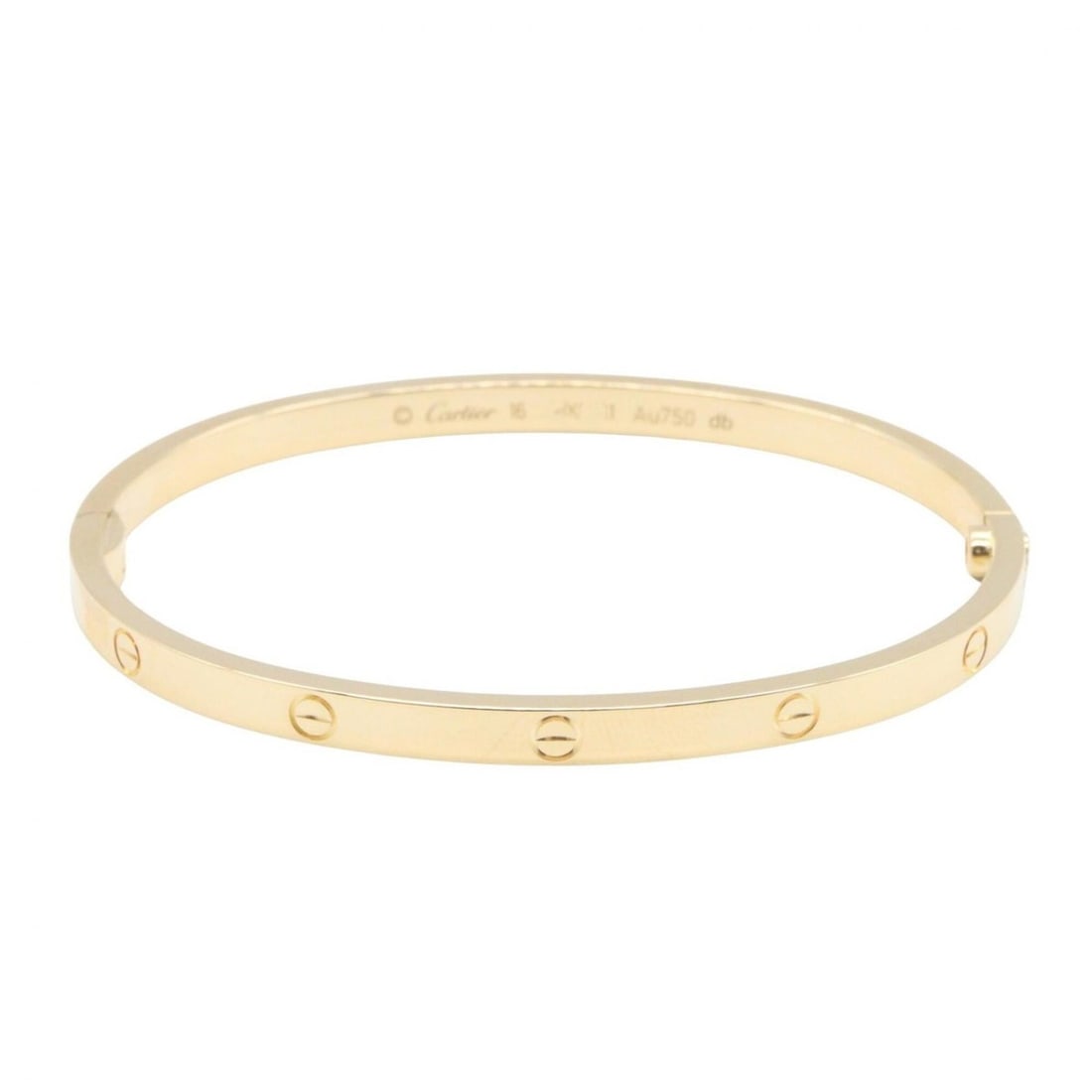Cartier Love Bracelet SM Accessory 18K (Yellow Gold) Women's Gold Tone B6079117 (1 of 6)