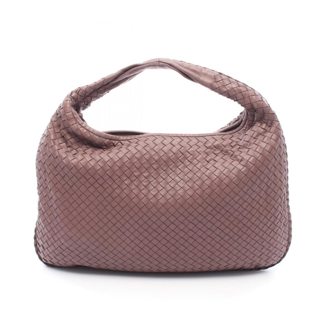 Bottega Veneta Intrecciato Shoulder Bag/Handbag, Leather, Women's, Purple (1 of 12)
