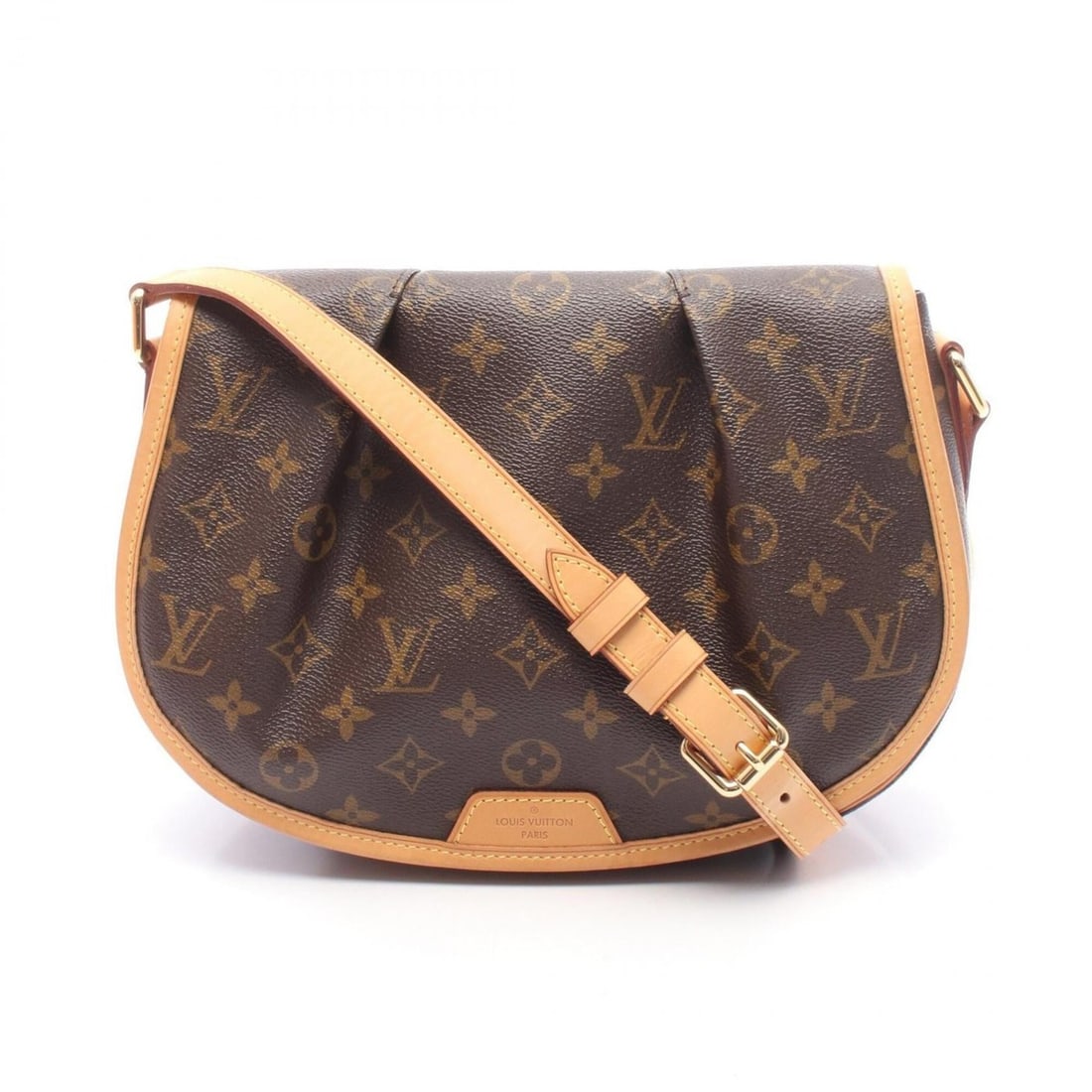 Louis Vuitton Menilmontant PM Monogram Shoulder Bag/Handbag, Coated Canvas and Leather, Pattern, (1 of 9)