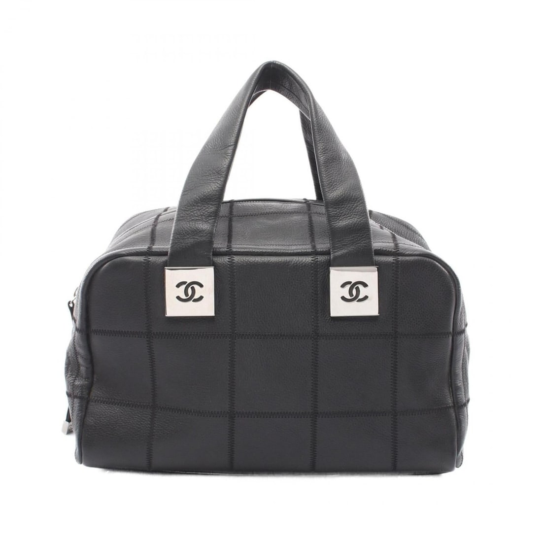 Chanel Chocolate Bar Handbag, Caviar Leather (Grained Calfskin), Women's, Black: --- Catalog ---Category: SizeSize (HxWxD): 198cm x 28cm x 21cm / 77.95'' x 11.02'' x 8.26''Category: DesignType: HandbagColor: BlackGender: WomenMaterial: Grained Calfskin Category: GeneralBrand: Chan