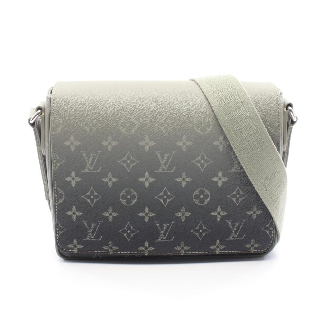 Louis Vuitton District PM NV3 Shoulder Bag/Handbag, Coated Canvas and Leather, Men's, Khaki (M11593): --- Catalog ---Category: SizeSize (HxWxD): 21cm x 26cm x 7cm / 8.26'' x 10.23'' x 2.75''Category: DesignType: Handbag, Shoulder bagColor: KhakiGender: MenMaterial: Coated canvas , Leather Category: Ge