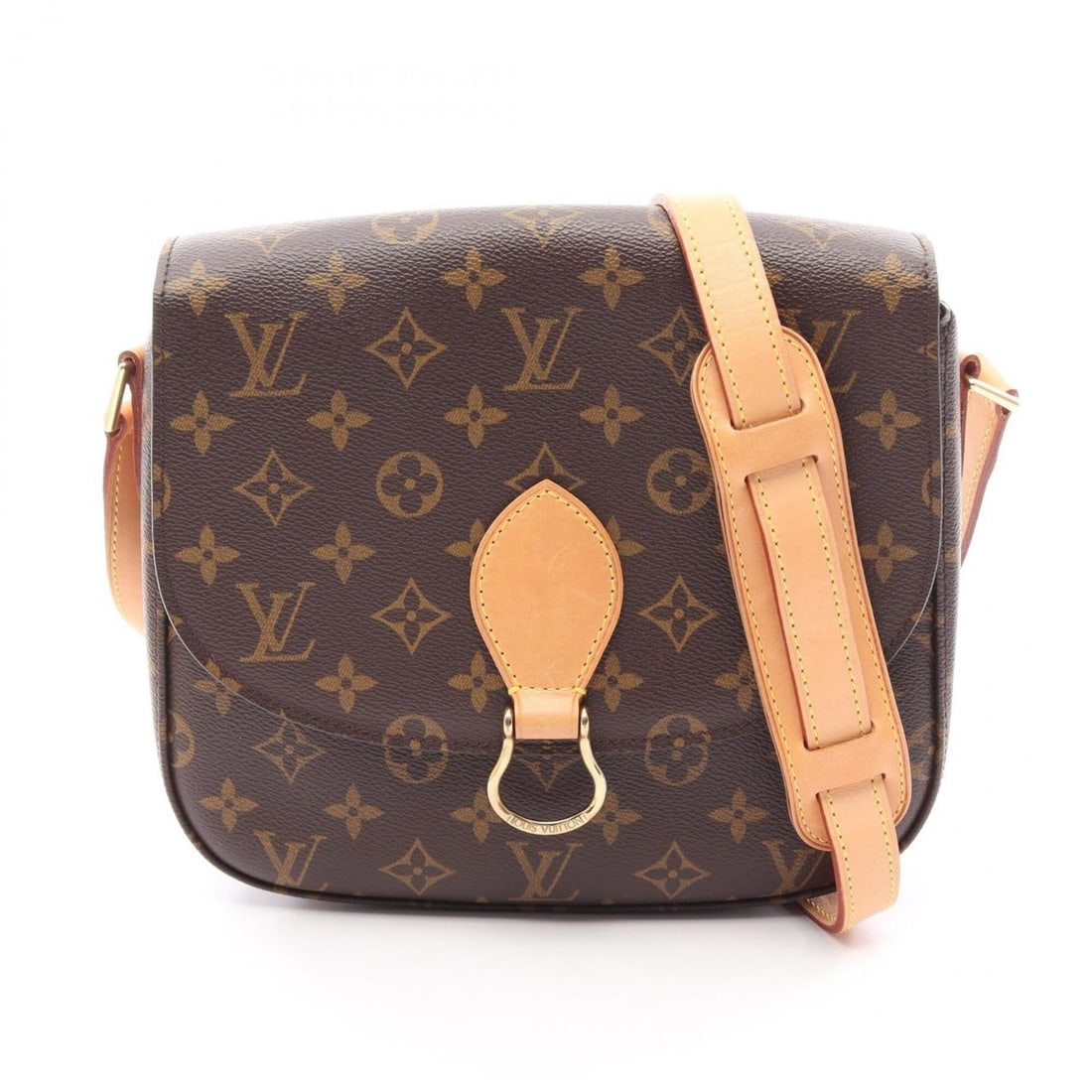 Louis Vuitton Saint Cloud GM Monogram Shoulder Bag/Handbag, Coated Canvas and Leather, Pattern, (1 of 14)