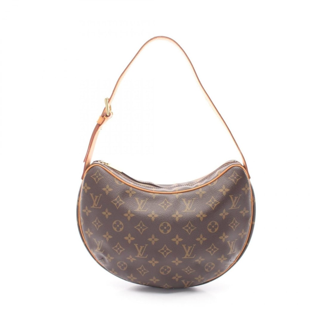 Louis Vuitton Croissant MM Monogram Shoulder Bag/Handbag, Coated Canvas and Leather, Women's, Brown, (1 of 9)