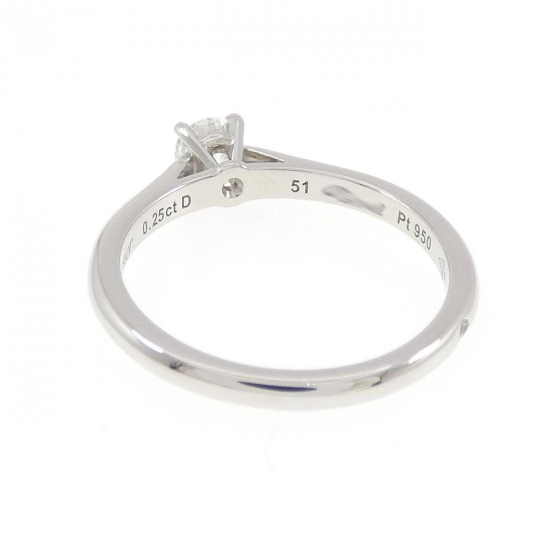 Cartier 1895 Ring, 0.25ct, D VVS2, 3EXT - 3
