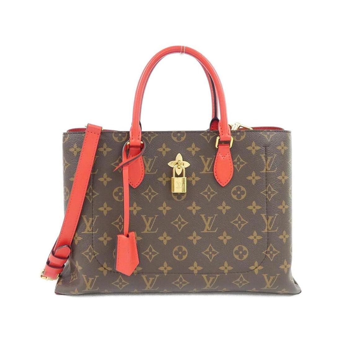 Louis Vuitton Monogram Flower Tote M43553 Handbag: --- Catalog ---Category: SizeWeight: 1.02kg / 2.24lb.Size (HxWxD): 24cm x 34cm x 13cm / 9.44'' x 13.38'' x 5.11''Strap Length: 63cm - 73cm / 24.8'' - 28.74''Handle Length: 30cm / 11.81''Category: