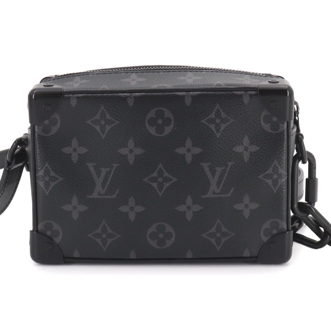 Louis Vuitton Monogram Eclipse Mini Soft Trunk Shoulder Handbag M44735 RFID - 2