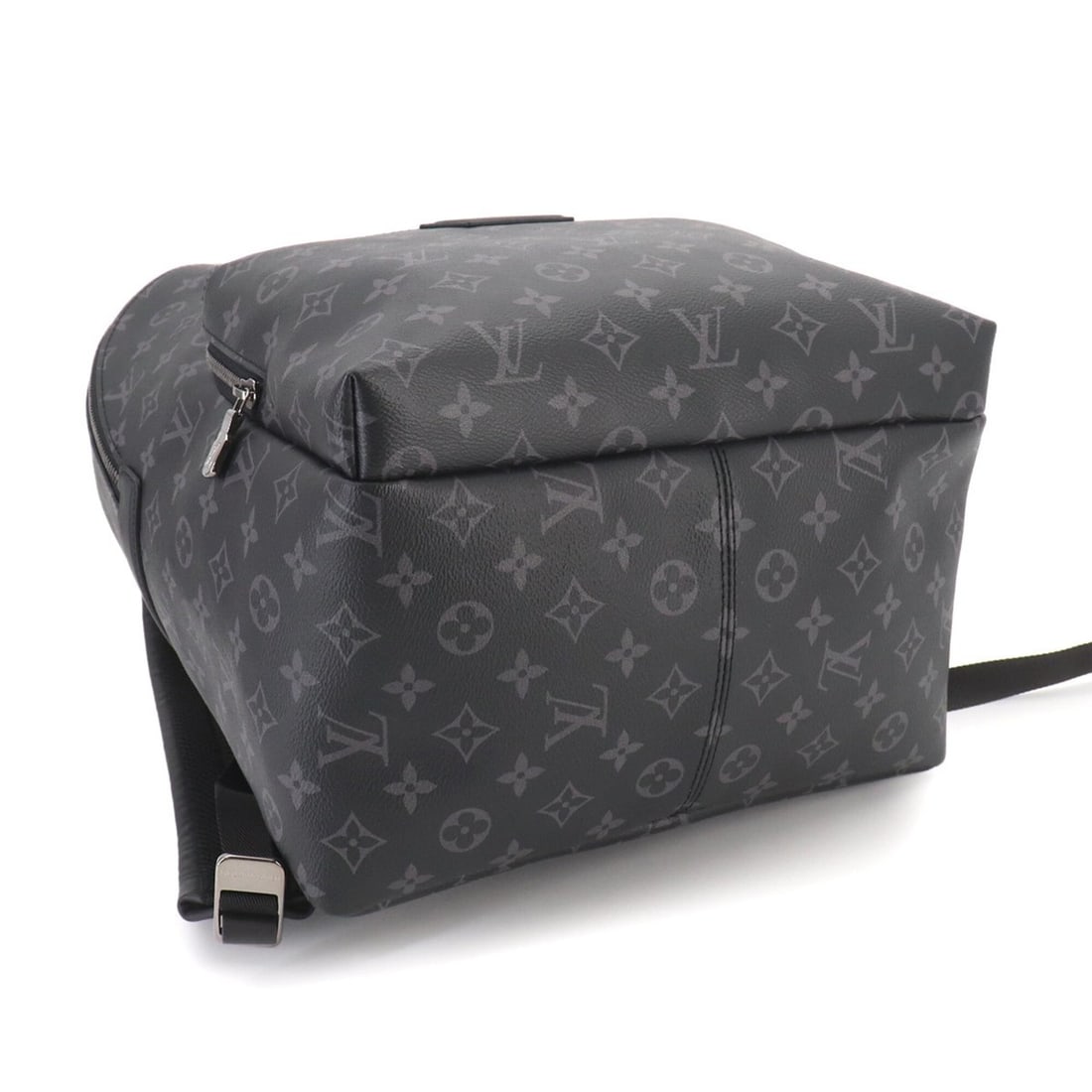 Louis Vuitton Monogram Eclipse Backpack, Black, M43186, Silver Hardware, Discovery Backpack - 3