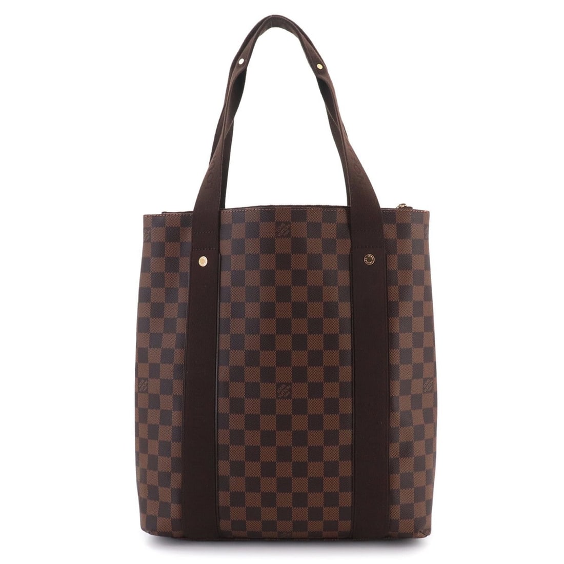 Louis Vuitton Damier Cabas Beaubourg Tote Handbag, Ebene, N52006, Gold Hardware: --- Catalog ---Category: SizeSize (HxWxD): 37cm x 31.5cm x 9cm / 14.56'' x 12.4'' x 3.54''Category: DesignType: Handbag, Tote bagColor: EbeneGender: WomenMaterial: Damier Canvas Category: GeneralMPN:
