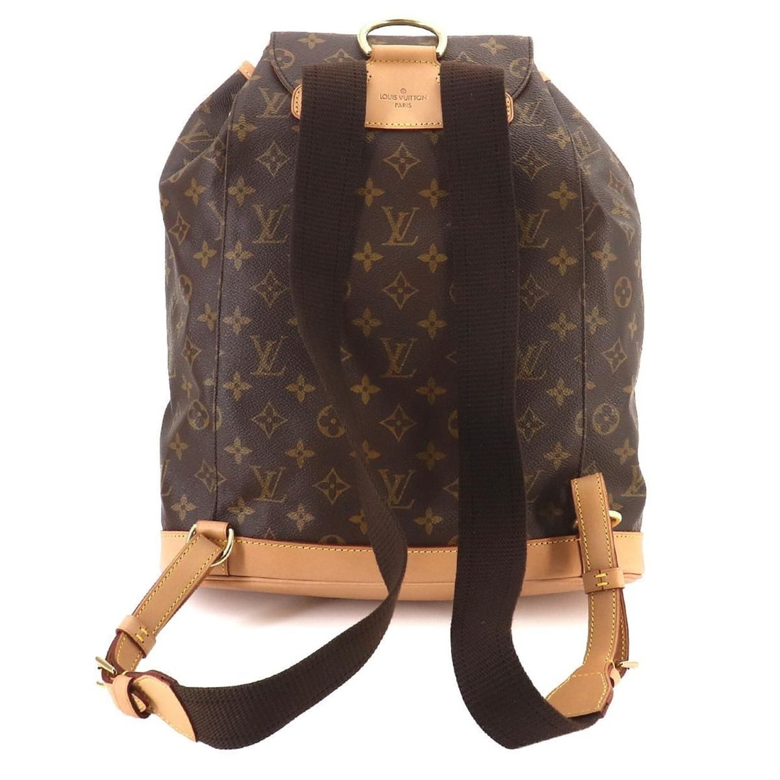 Louis Vuitton Montsouris GM Monogram Backpack, Brown, M51135: --- Catalog ---Category: SizeSize (HxWxD): 38cm x 31.5cm x 13.5cm / 14.96'' x 12.4'' x 5.31''Category: DesignType: BackpackColor: BrownGender: WomenMaterial: Monogram Category: GeneralMPN: